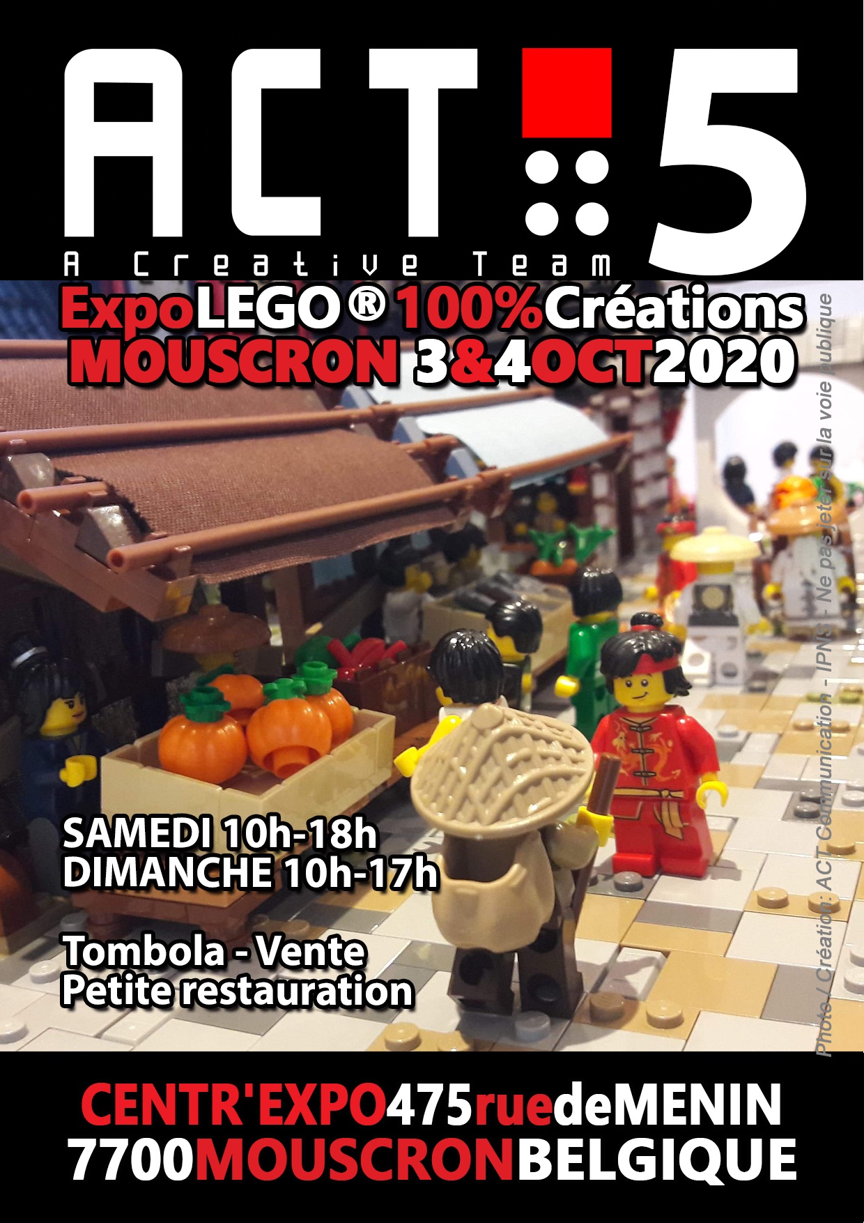 Affiche exposition ACT Affiche d'une exposition de l'association ACT
